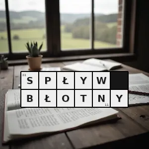 Hasło krzyżówkowe niebezpieczne zjawisko polegające na szybkim przemieszczaniu się warstw upłynnionego gruntu pod wpływem siły ciężkości w dół stoku - spływ błotny – rozwiązanie, synonimy, podpowiedzi i definicje krzyżówkowe